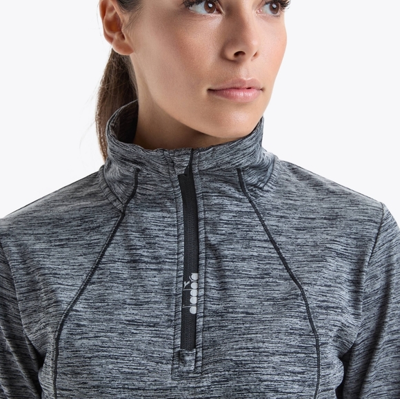 Diadora WARM UP WINTER SWEAT BE ONE Women's Running Pull Over Size XS - Picture 2 of 15